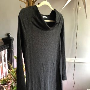 James Peres Stone Black Sweater Dress